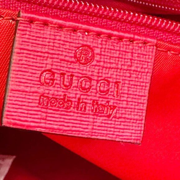 Gucci  Children\'s Printed GG Supreme Cat Canvas Backpack Red 782708 main image 14